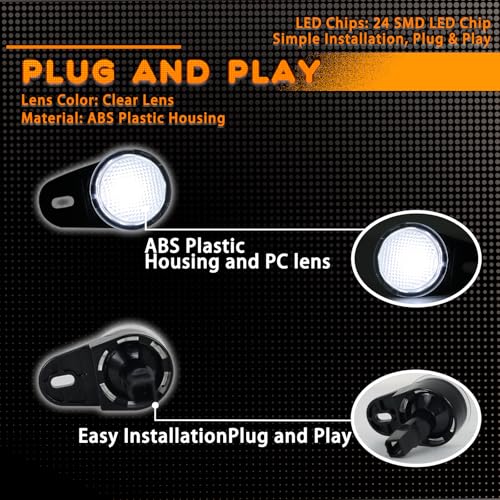 Lámparas LED interiores para tablero y piso para Dodge y Jeep miniatura 3