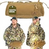 Lone Trail Hunting Hand Warmer Pouch, Hiking, and Camping with 500D Water Repellent Exterior - Hand Muff Hunting Gear 9oz Ultra Light and Adjustable, Sherpa Fleece Lined Tactical HandWarmer