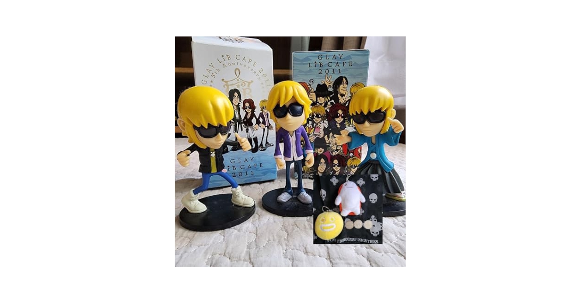 Amazon.co.jp: GLAY JIRO フィギュア 3点セット おまけ : おもちゃ