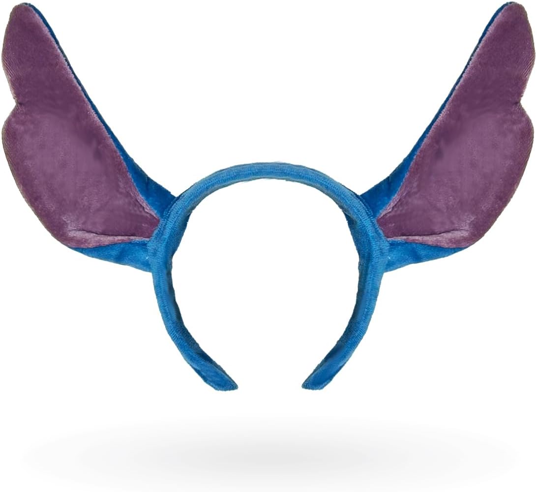 Blue Ears Headband, Birthday Party Costume and Hair Accessories for Adult
