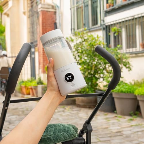 Scaldabiberon Thermos Di Mybambini Scaldabiberon Thermos Per Bambini In Viaggio, Scaldabiberon Ricaricabile, Riscaldamento Rapido, 4 Impostazioni Di Temperatura, Riscalda Fino A 8 Biberon - 3