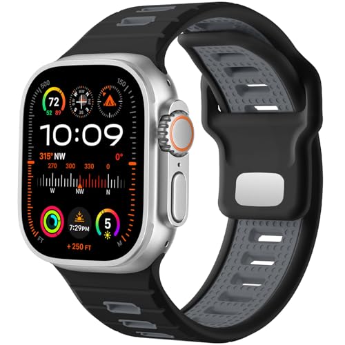 Odbeai Sport Band — Silicone Apple Watch Band 42mm–49mm All Series