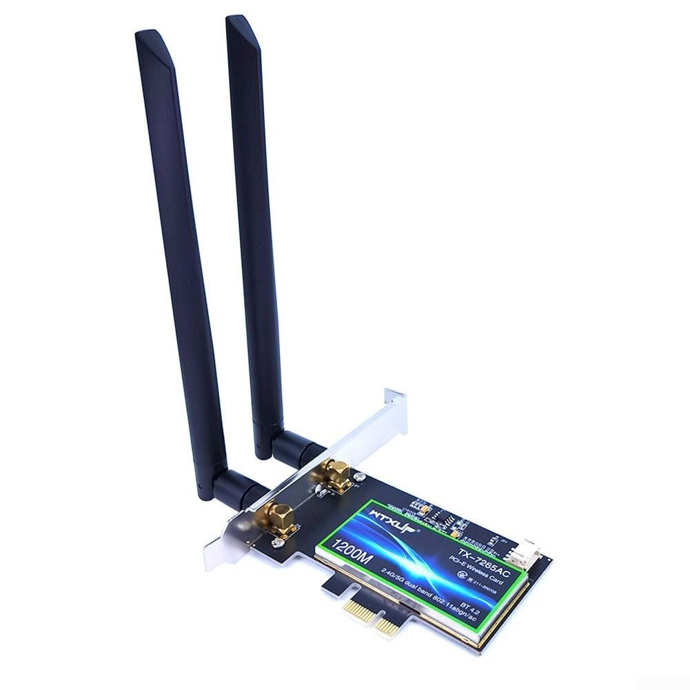 Carte réseau double bande 1200 Mbit/s résout lenteur streaming fluide PC
