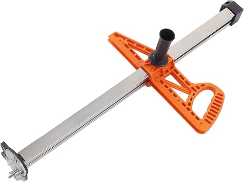 Diydeg Cortador de placas de yeso, cortador manual de paneles de yeso de doble cuchilla, herramienta de corte de paneles de yeso con 2 asas, riel de