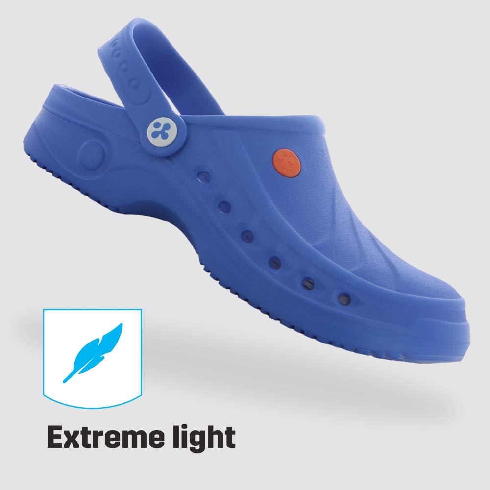 Oxypas Safety Jogger Sabots pour Femmes - Sonic Chaussure de Sécurité Légère pour Hommes, idéale pour l'Hôpital ou la Cuisine, Antidérapante et Amortissante, Chaussure de Théâtre