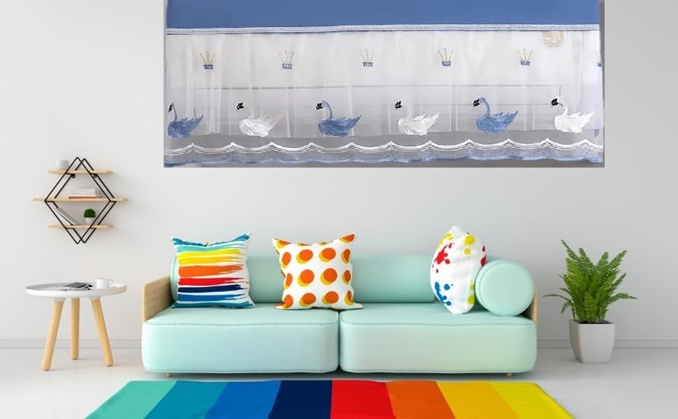 S SOHTRA AC Cover for 1.5 Ton or 2 TonSplit AC Dust Proof Washable Air Conditioner Cover for All Season | Open Type Running Mode AC Cover (Blue Duck)