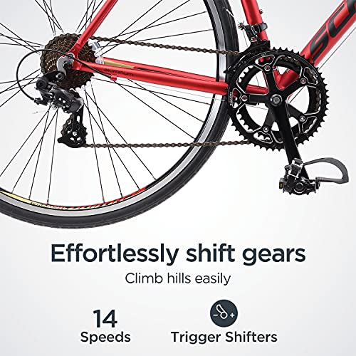 Schwinn Volare 1300 Road Bike, 700c Mens and Womens Bike,