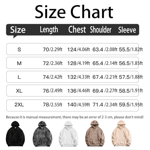 Qozys Fluffy Hoodie, 2025 New Sherpa Hoodie, Sherpa Pullover Mens, Cozy blanket hoodie Warm Winter Coats2