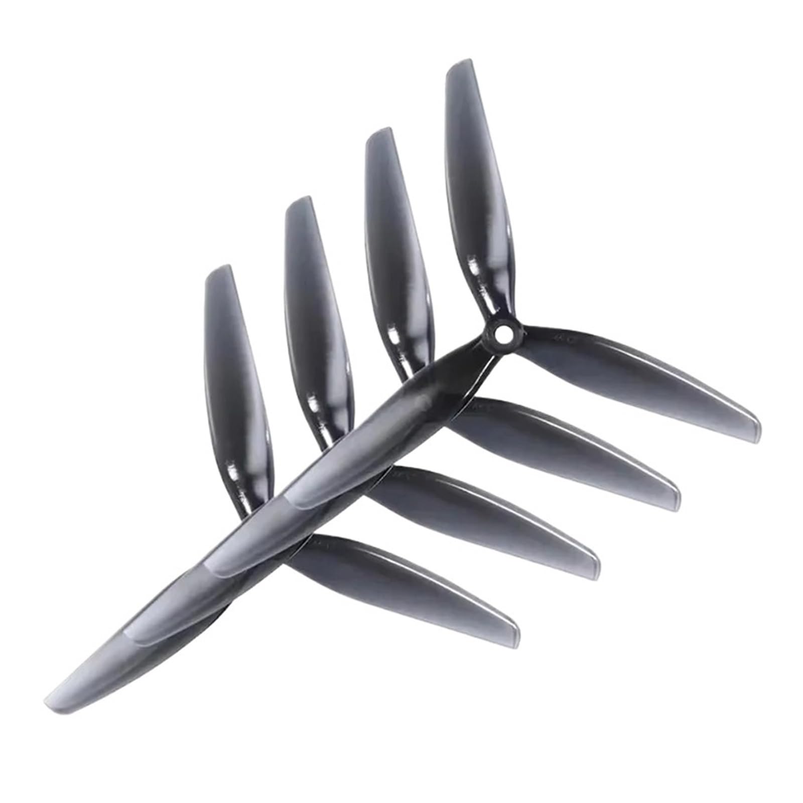 Hélice RC PC 7040 à 3 pales, rotors de remplacement en polycarbonate