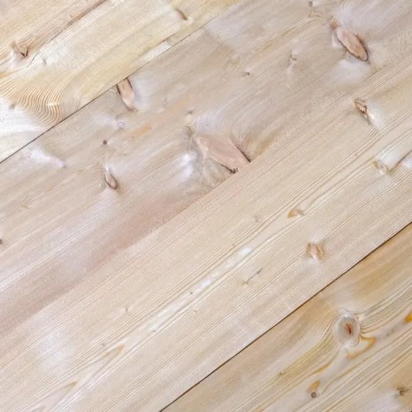 Profilholz Bodendielen Bretter Rauspund Sibirische Lärche Nut Feder 28x115mm, Längen 1,5m - 2m, Sortierung AB (5, 200 cm)