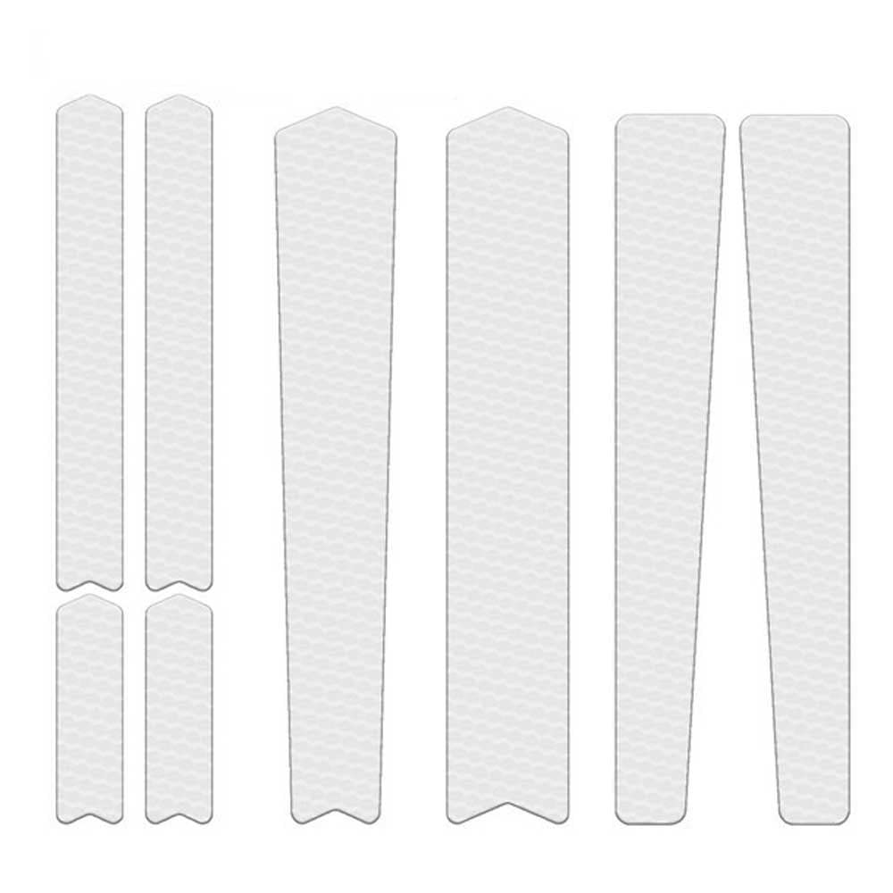 1109927var-285940 - Kit adesivi protezione telaio bicicletta Gravel/Strada Texture Colore Trasparente