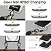 Icycay Phone Lanyard Crossbody, Black Cell Phone Lanyard for Around The Neck Adjustable Phone Strap, Anti Theft Long Lanyard for iPhone Case ID Holder Keys Phone Accessories Travel Essential for Women