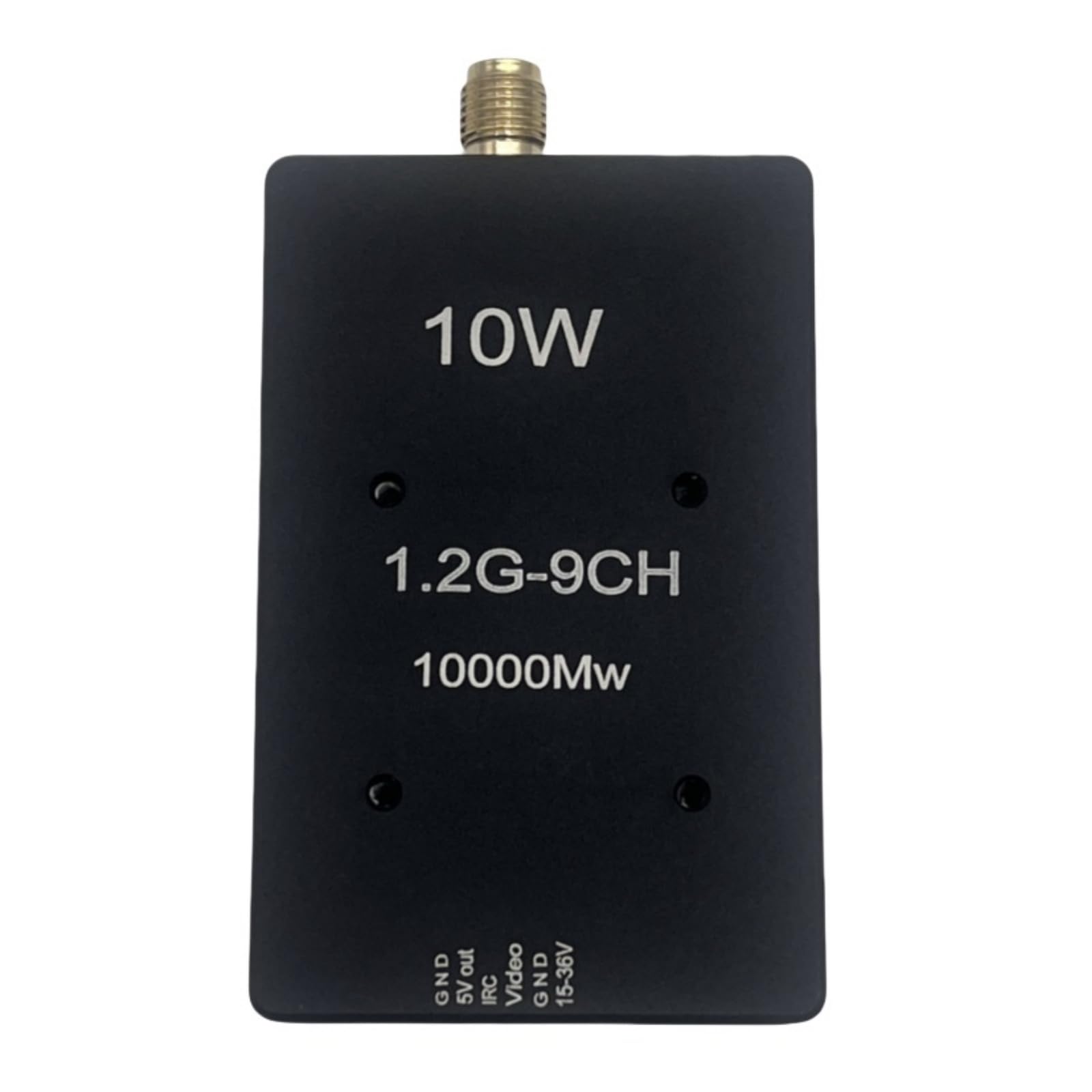 1.2GHz 10W 9CH Wireless FPV Video Trasmettitore di Potenza Regolabile per Racing Drone