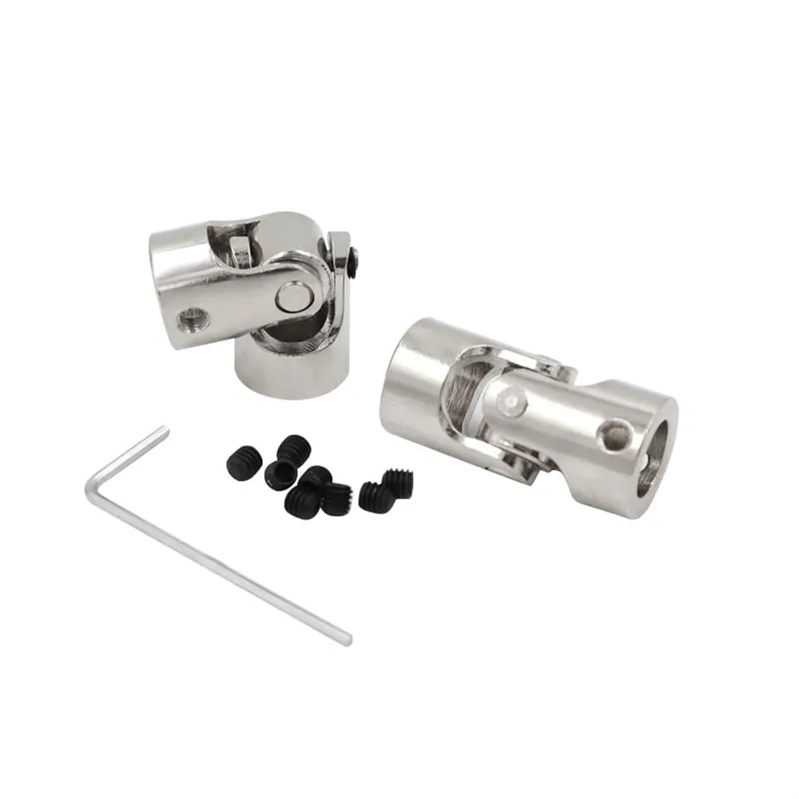 2/3/3.17/4/5/6/6.35/8/10mm Bateau Voiture Arbre Embrayage Moteur Connecteur Métal Coupleur Croisé Embrayage Rc Bateau Voiture Métal Cardan Joint (Taille : 3.17mm-4mm)
