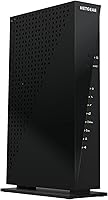 Vista 4 de Modem router con cable, de Netgear, Nighthawk AC1900 (24 x 8) DOCSIS 3.0, ideal para Xfinity Internet y Voice (C7100V), Negro