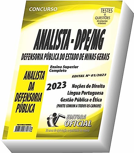 Apostila DPE - MG - Analista da Defensoria Pública