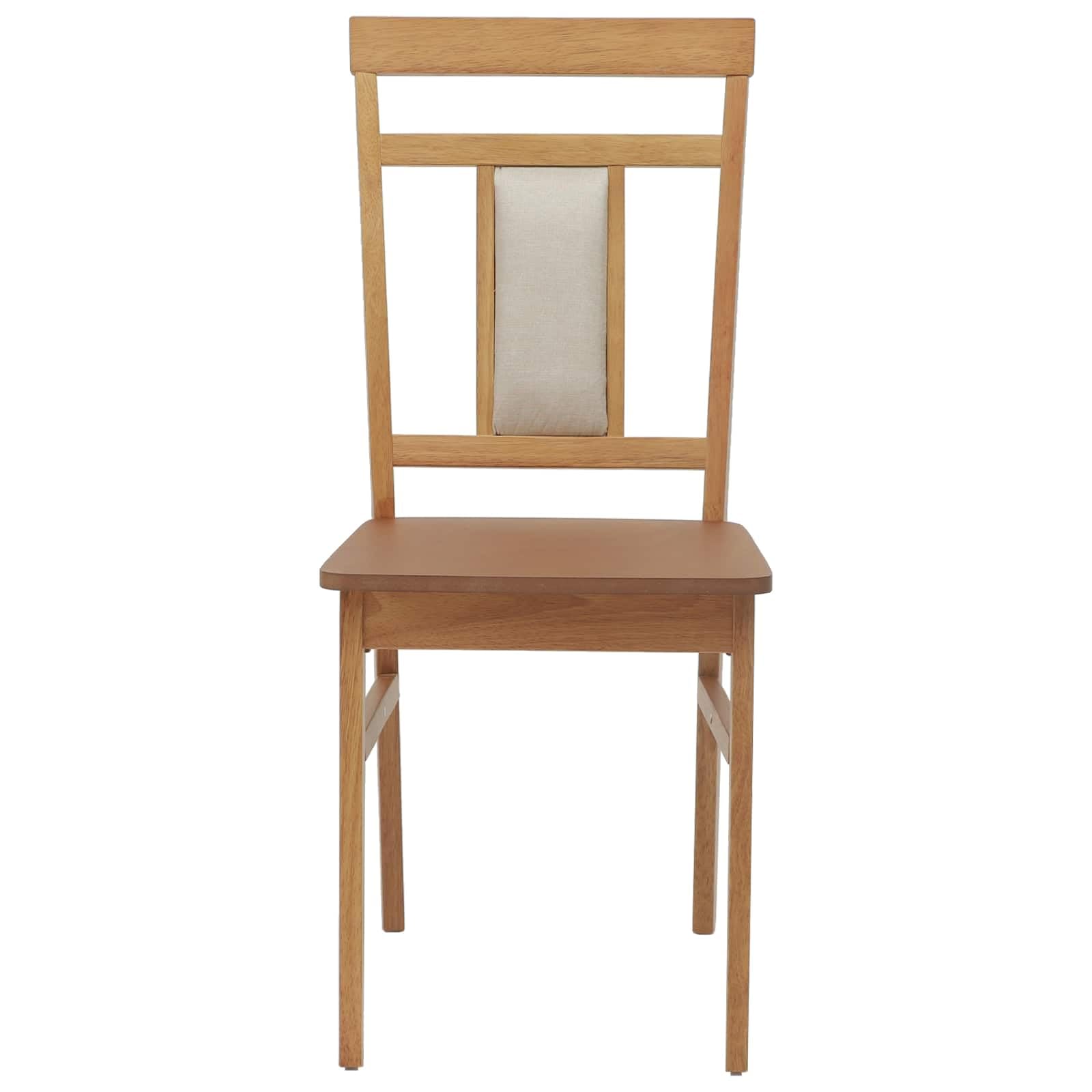 Lite drewno kauczukowe Vintage Styl Jadalniany 36 x 44 5 x 91 5 cm Brązowy