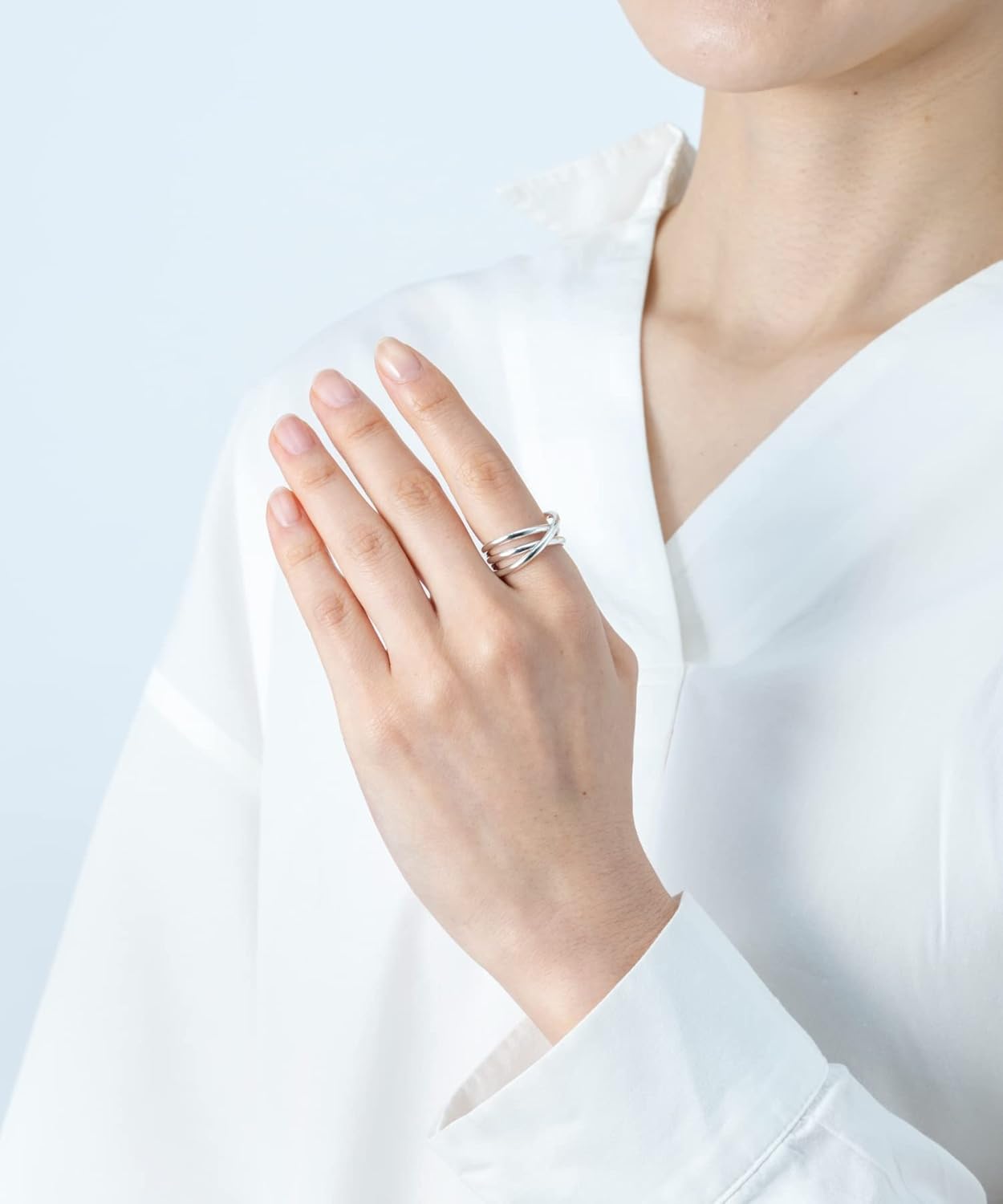 (ジュエッテ) Jouete ジェンダレス リング 019569 13号 シルバー