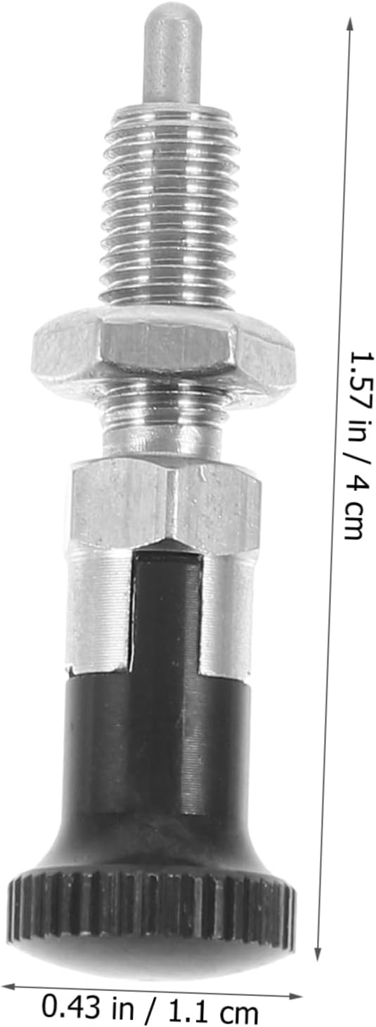 Stainless Steel Self-Locking Knob Plunger Pin Lock-Out Knob Plunger Lock