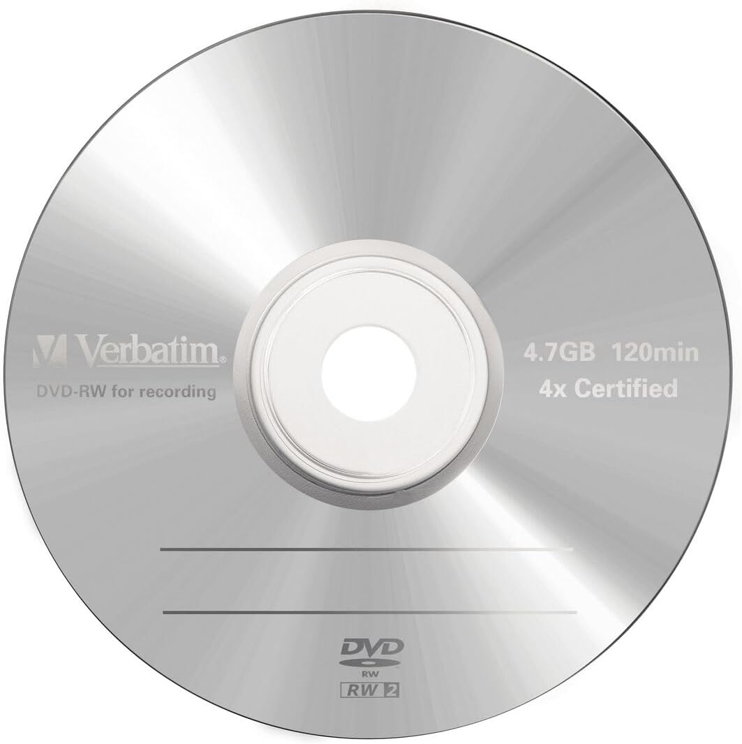 Verbatim DVD-RW Matt Silver 4.7 GB DVD+R