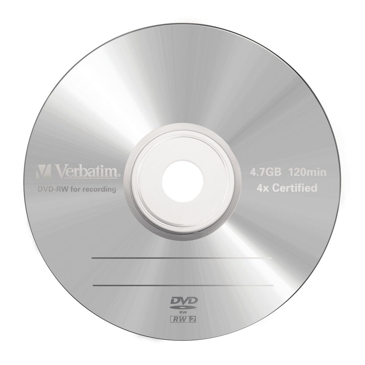 Verbatim DVD-RW Matt Silver 4,7 Go DVD+R