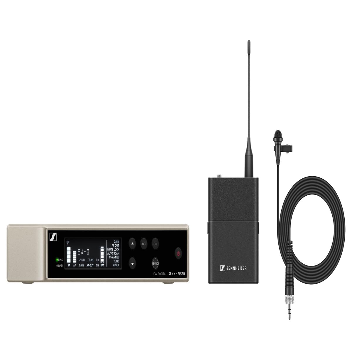 Amazon.com: Sennheiser Pro Audio EW-D ME2 Lavalier Microphone Set