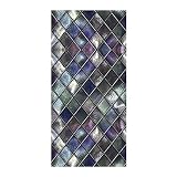 VOSAREA Glass Window Cling, Window Privacy Film Decal Decorative Sticker for Home Kitchen Office Bed