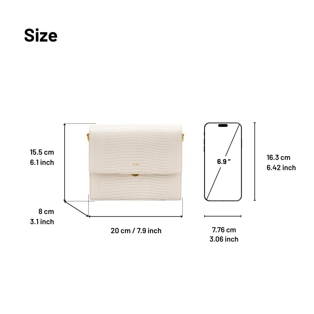 JW PEI Mini Flap Bolsos Bandolera para Mujer