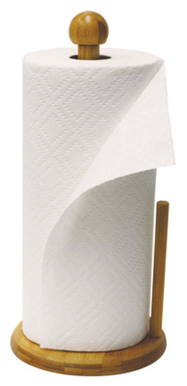 Home Basics Easy Tear Off Paper Towel Holder - Brown : Amazon.de 