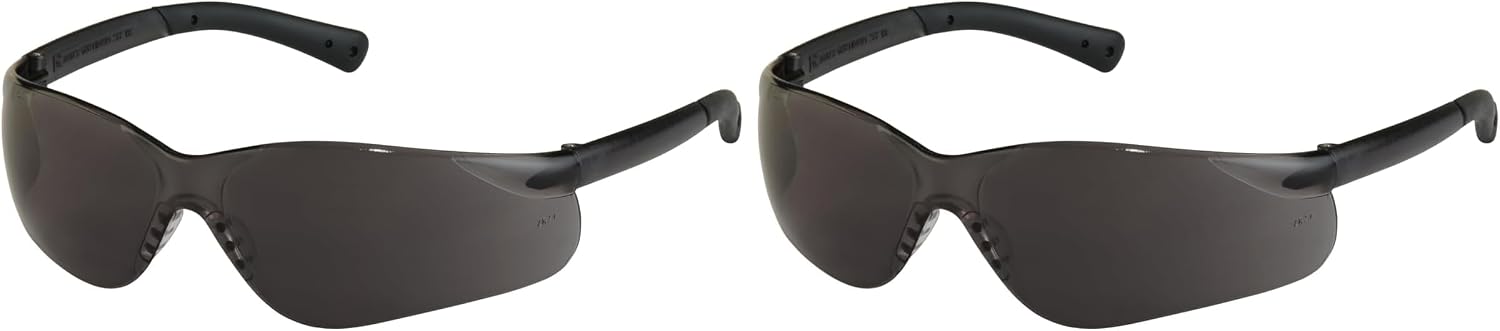 MCR Safety Glasses BearKat BK3 Lenses With Scratch-Resistant Coating And UV Protection