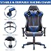 WOLTU Racing Silla, Gaming Silla de Escritorio Silla Oficina Silla de Ordenador...