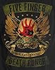 Five Finger Death Punch T Shirt Locked & Loaded Band Logo Official Mens Black L #2