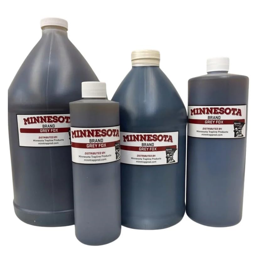 Grey Fox Urine - Minnesota Brand Lure Scent Choose Size (Gallon Jug)