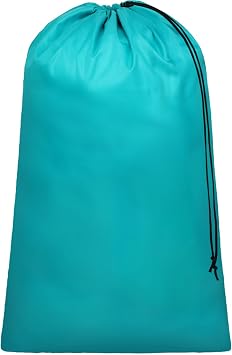 F-color Travel Laundry Bags - Dirty Clothes Travel Bag for Cruise, 24x36 in | Holds 4 Loads of Laundry, Drawstring Closure, Machine Washable, Fit Hamper Basket for College Dorm Ship Cabin Camp Essentials