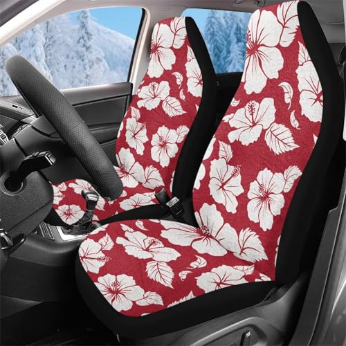 Housse de sieges auto fleur tropicale élastique pour protéger et rénover vos fauteuils