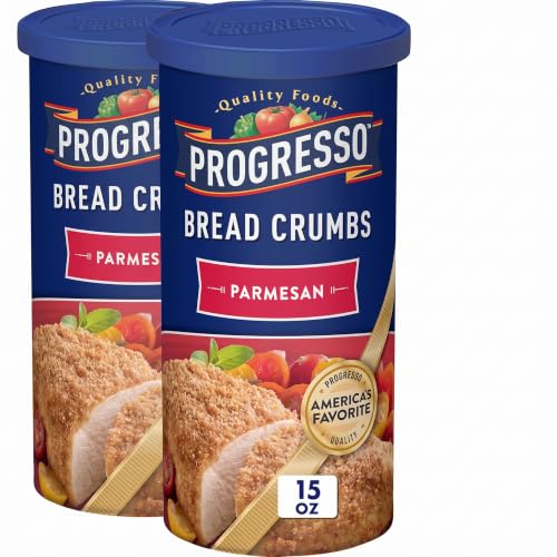 Progresso Quality Foods Parmesan Breadcrumbs, 15 oz. (Pack of 2)