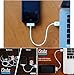 iStubz Short Charge and Sync Cable for iPod, iPhone, iPad (White - 22cm); Extra small iPhone 4 / 4S 30-Pin Cable; Perfect for Home, Office, Travel and Laptop use. No More Pocket Tangle! By CableJive