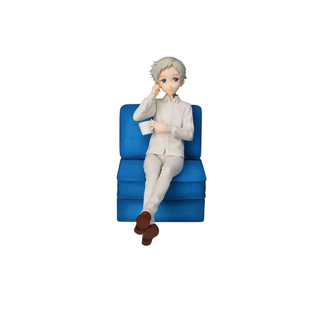 Figura The Promised Neverland – Set De Emma, Norman Y Ray Sentados O De Pie – Figura De Anime Hecha A Mano Para Decoración De Escritorio