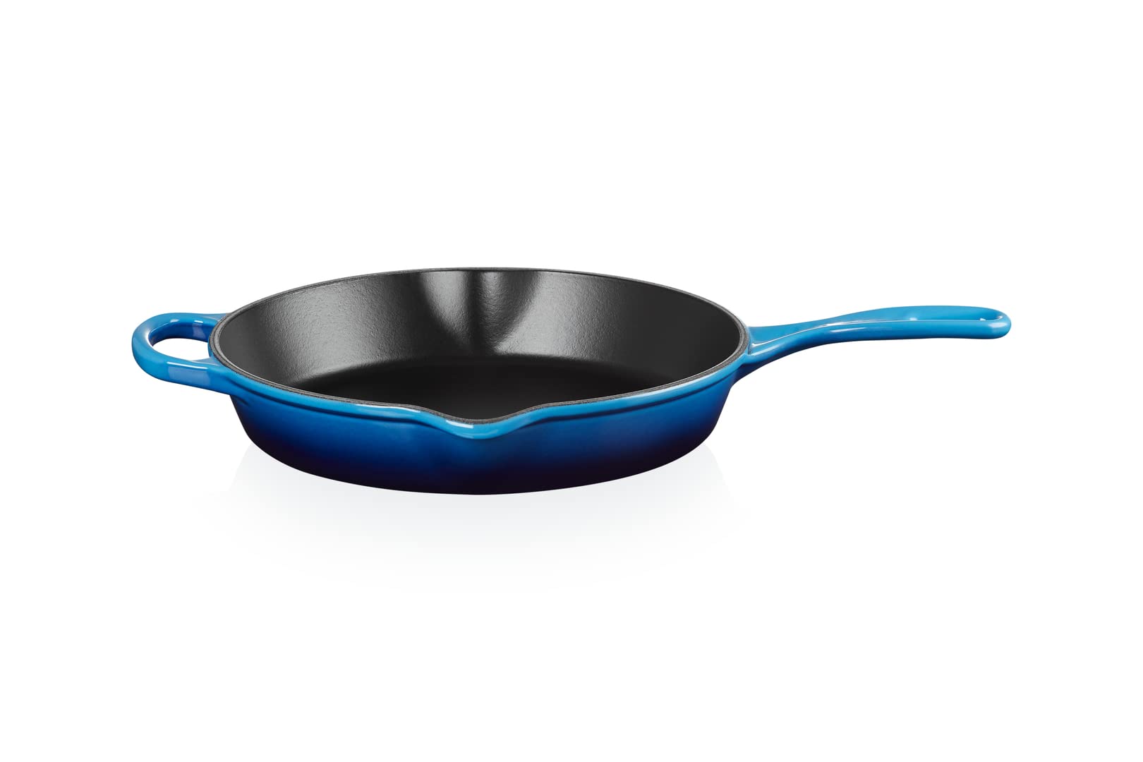 LE CREUSET Grill rotondo profondo Evolution in ghisa vetrificata, 25 cm, Azure, 20187262200422