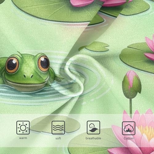 Cute Frogs Lily Pads Summer Girls Underwear Toddlers 2t Cotton Panties for Girl Colorful Undies Kids Briefs3