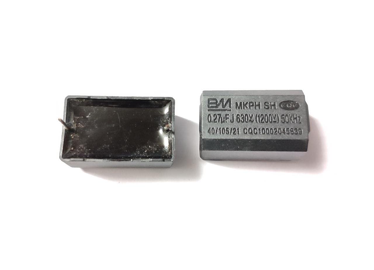 aqxreight Induction Hob Capacitor 0.33uF 630V AC 1200V DC Radial