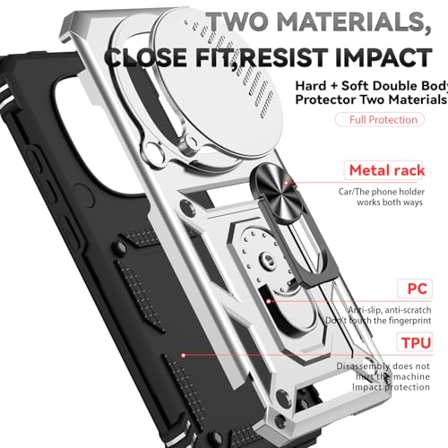 Coque Redmi Note 15 Pro 5G antichoc argent, protection écran et caméra - 2