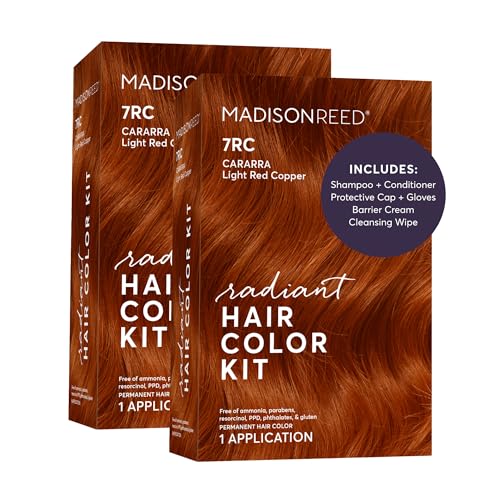 Madison Reed Radiant Hair Color Kit - 7RC Light Ginger
