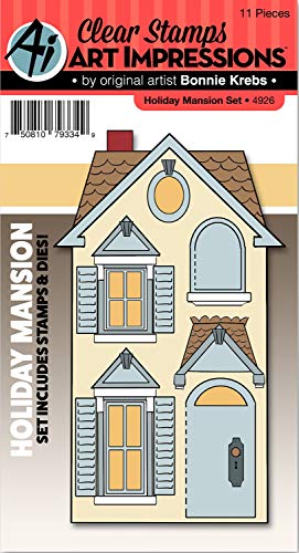Art Impressions Stamp & Die Set -Holiday Mansion, 4926, by Art Impressions, One (1)