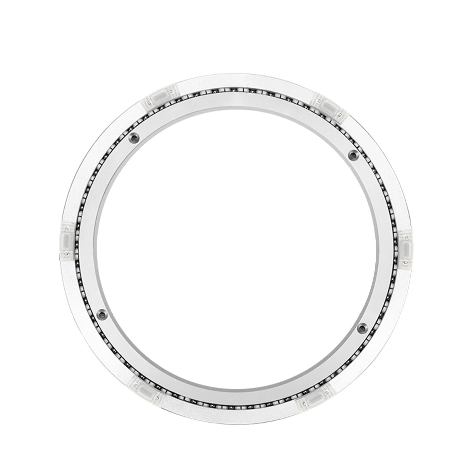 Lazy Susans Dining Table Turntable Base Bearing Silent Rotation Home Use, Hardware Aluminum Bearing Metal Rotating Turntable(40cm (15.7 inches))