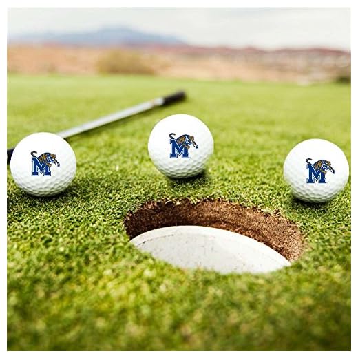 CDI Memphis Tigers Golf Balls - Set of 3