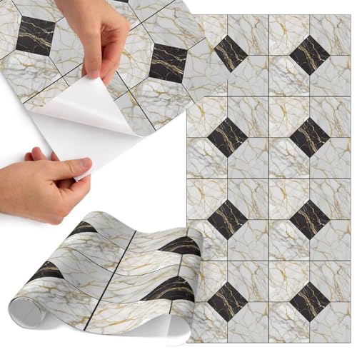 Papel para forrar muebles de cocina autoadhesivo impermeable mate lavable mármol 75x150 cm 2