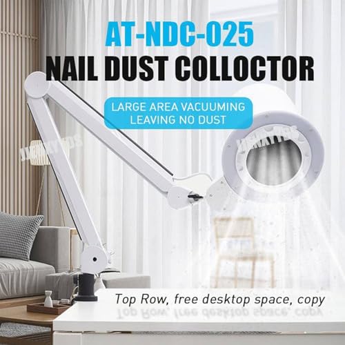 Nail Dust Collector potente para manicura profesional miniatura 2