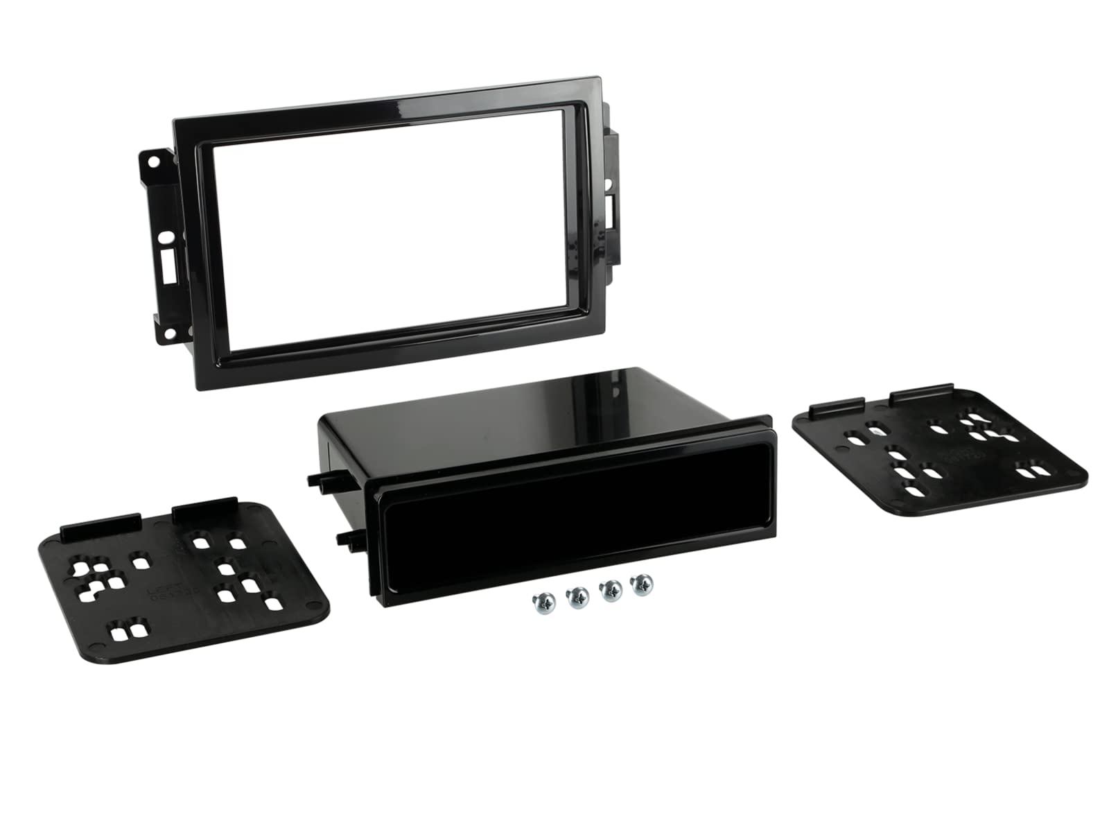 Metra 99-6510 uchwyt do radia zestaw montażowy 1DIN/2DIN kompatybilny z Chrysler 300/300C | Dodge Caliber, Charger, Durango, Magnum, RAM | Jeep Commander, Grand Cherokee, Patriot