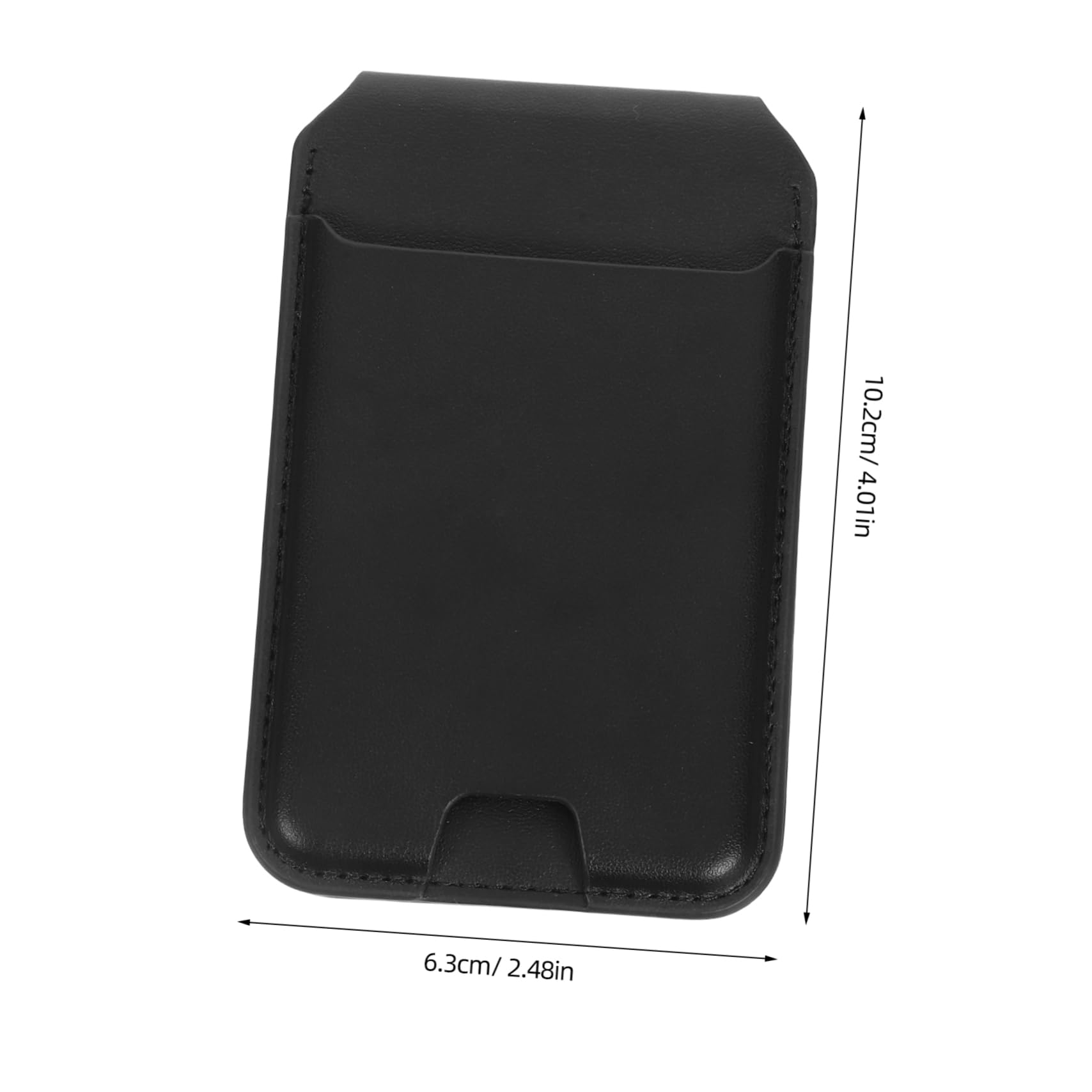 Didiseaon Supporto Pieghevole per Telefono Porta Carte Magnetico in Pu Organizza Carte di Credito e Documenti Fissaggio Sicuro Visualizzazione Comoda Orizzontale e Verticale
